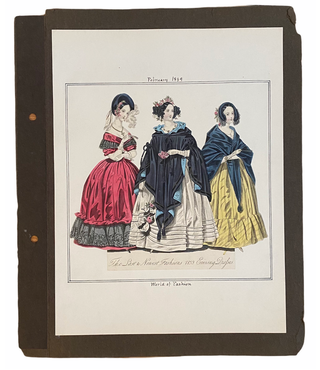 Collection of 19th century European Women’s Magazines Fashion Plates