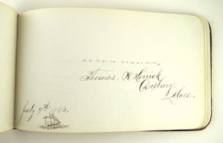 [Agnes] Jessie Hunter’s Autograph Album 1882-1885