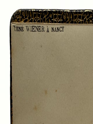 French Friendship Album / Artist Book - Nancy, France