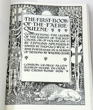 Spenser’s Faerie Queene: A Poem in Six Books with the Fragment Mutabilitie