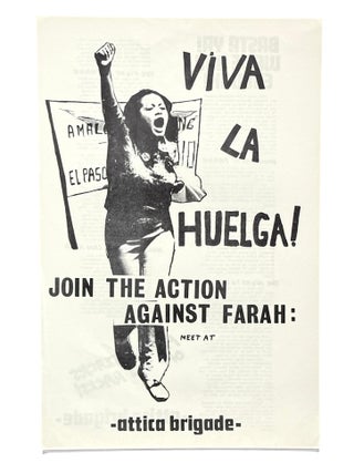 V&iacute;va La Huelga! Join the Actions Against Farah. ATTICA BRIGADE