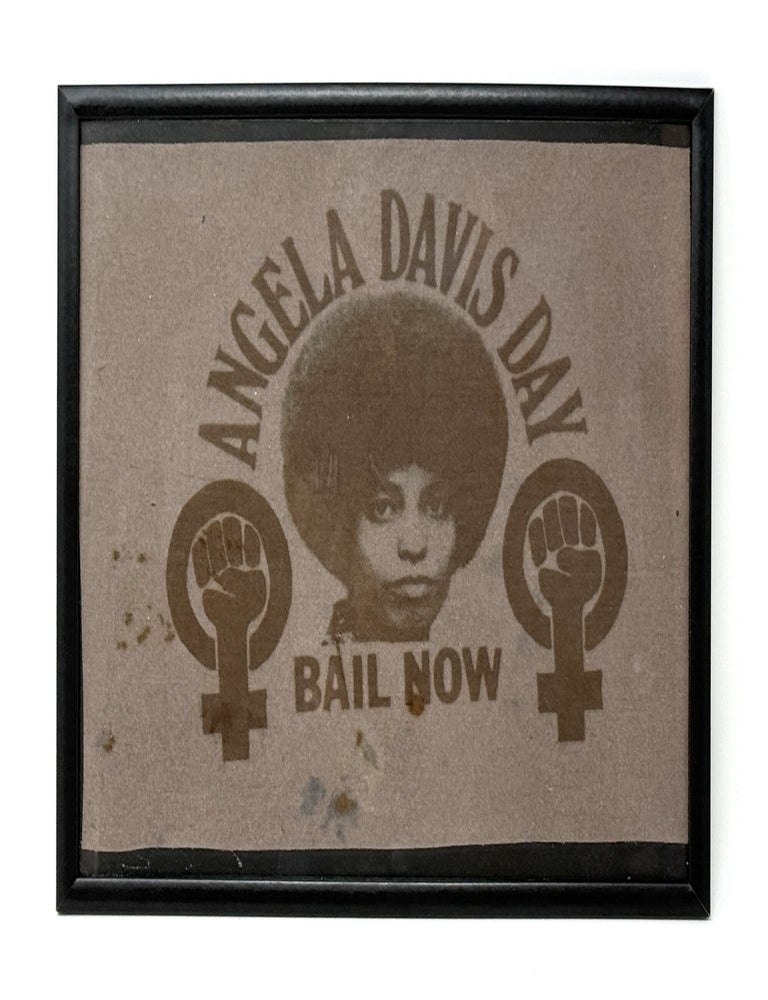 Cloth Remnant for Angela Davis Day: Bail Now